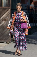 OLIVIA PALERMO Out in New York 09/05/2017