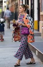 OLIVIA PALERMO Out in New York 09/05/2017