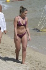 OLYMPIA VALANCE in Bikini at a Beach in Greece 09/22/2017