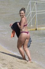 OLYMPIA VALANCE in Bikini at a Beach in Greece 09/22/2017