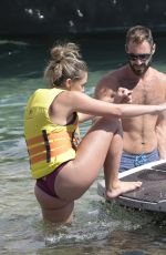 OLYMPIA VALANCE in Bikini at a Beach in Greece 09/22/2017