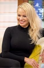 PAMELA ANDERSON at Good Morning Britain in London 09/20/2017