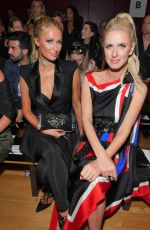 PARIS and NICKY HILTON at Monse Fashion Show at New York Fashion Week 09/08/2017