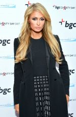 PARIS HILTON at BGC Partners Charity Day Commemorating 9/11 in New York 09/11/2017