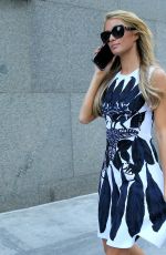 PARIS HILTON at Oscar De La Renta Fashion Show at New York Fashion Week 09/11/2017