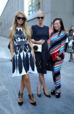 PARIS HILTON at Oscar De La Renta Fashion Show at New York Fashion Week 09/11/2017