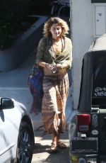 PARIS JACKSON and Keegan Allen Out in Malibu 09/12/2017