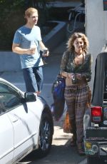 PARIS JACKSON and Keegan Allen Out in Malibu 09/12/2017