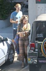 PARIS JACKSON and Keegan Allen Out in Malibu 09/12/2017