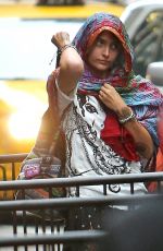 PARIS JACKSON at JFK Airport in New York 09/06/2017