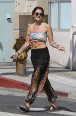 PARIS JACKSON at Tattoo Mania in West Hollywood 09/02/2017