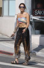 PARIS JACKSON at Tattoo Mania in West Hollywood 09/02/2017