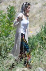 PARIS JACKSON Out Hiking in Santa Barbara 09/22/2017