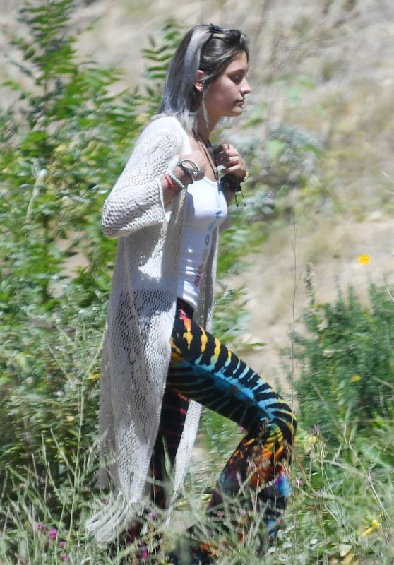 PARIS JACKSON Out Hiking in Santa Barbara 09/22/2017