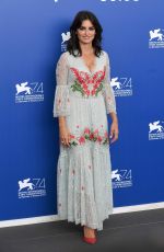 PENELOPE CRUZ at Loving Pablo Photocall 2017 Venice International Film Festival 09/06/2017