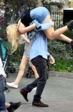 PEYTON ROI LIST and Cameron Monaghan Out at Disneyland 09/05/2017