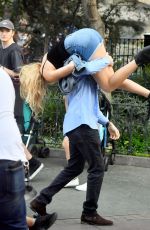 PEYTON ROI LIST and Cameron Monaghan Out at Disneyland 09/05/2017