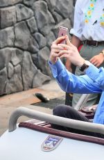 PEYTON ROI LIST and Cameron Monaghan Out at Disneyland 09/05/2017