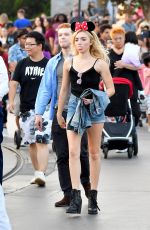 PEYTON ROI LIST and Cameron Monaghan Out at Disneyland 09/05/2017