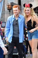 PEYTON ROI LIST and Cameron Monaghan Out at Disneyland 09/05/2017