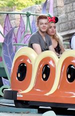 PEYTON ROI LIST and Cameron Monaghan Out at Disneyland 09/05/2017