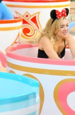 PEYTON ROI LIST and Cameron Monaghan Out at Disneyland 09/05/2017