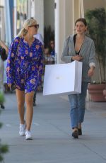 PHOEBE TONKIN Shopping at Diane Von Furstenberg in Beverly Hills 09/28/2017