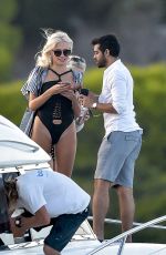 PIXIE LOTT in Swimsuit on Holiday in Ibiza 09/12/2017