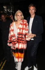 POPPY DELEVINGNE at Love Magazine x Miu Miu Party at London Fashion Week 09/18/2017