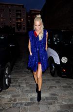 POPPY DELEVINGNE Out and About in London 09/17/2017