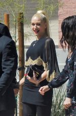 Pregnant GWEN STEFANI Out and About in Palm Desert 09/24/2017