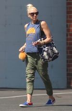 Pregnant GWEN STEFANI Out in Los Angeles 09/26/2017