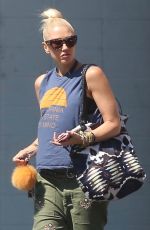 Pregnant GWEN STEFANI Out in Los Angeles 09/26/2017