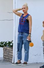 Pregnant GWEN STEFANI Out in Studio City 09/29/2017