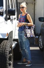 Pregnant GWEN STEFANI Out in Studio City 09/29/2017