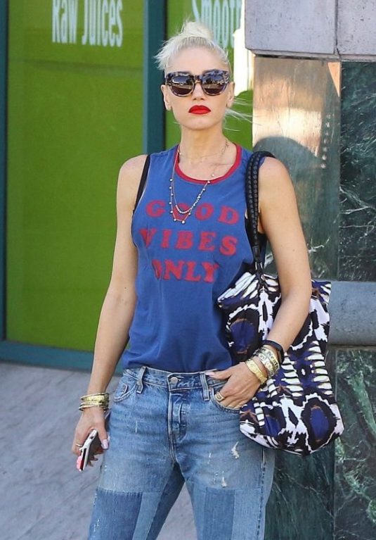Pregnant GWEN STEFANI Out in Studio City 09/29/2017