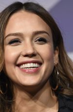 Pregnant JESSICA ALBA at Building a Brand in a Mobile First World at Advertising Week in New York 09/26/2017