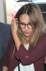 Pregnant JESSICA ALBA at Los Angeles International Airport 09/06/2017