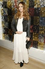 Pregnant JESSICA ALBA at Rebecca Minkoff Fashion Show at NYFW in New York 09/09/2017