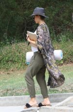 Pregnant JESSICA ALBA Out in Westwood 09/03/201