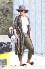 Pregnant JESSICA ALBA Out in Westwood 09/03/201