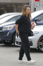 Pregnant JESSICA ALBA Out Shopping in Beverly Hills 09/17/2017