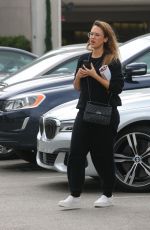 Pregnant JESSICA ALBA Out Shopping in Beverly Hills 09/17/2017