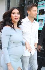 Pregnant ROSELYN SANCHEZ at AOL Build to Promote Ner Book in New York 08/30/2017
