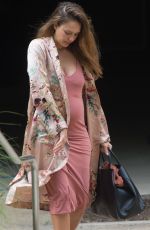 Prgnant JESSICA ALBA Out and About in Los Angeles 09/14/2017