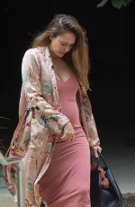 Prgnant JESSICA ALBA Out and About in Los Angeles 09/14/2017