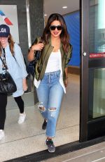 PRIYANKA CHOPRA in Ripped Jeans at LAX Airport 09/25/2017