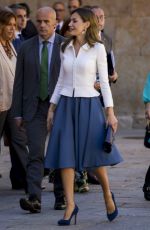 QUEEN LETIZIA OF SPAIN Scholar College Year Opening at Salamanca University 09/14/2017