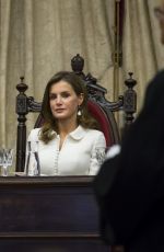 QUEEN LETIZIA OF SPAIN Scholar College Year Opening at Salamanca University 09/14/2017