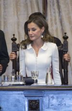 QUEEN LETIZIA OF SPAIN Scholar College Year Opening at Salamanca University 09/14/2017